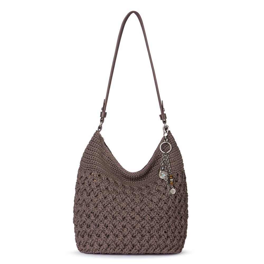 8076 Sequoia Hobo Bag Hand Crochet Large Purse for Everyday & Travel